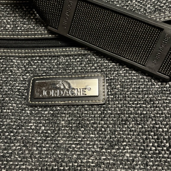 Vintage Jordache Tweed Weekender Bag - Picture 2 of 5